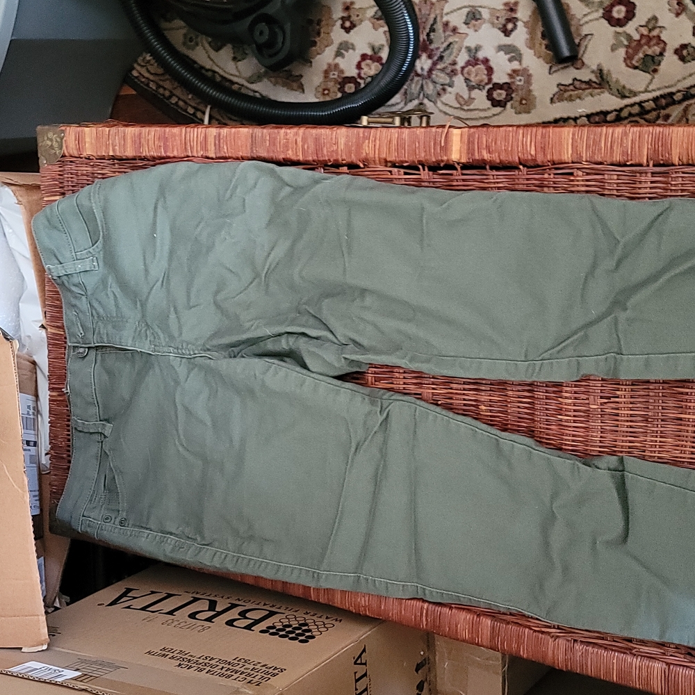 Artisan Way Army Green Women's Jeans
